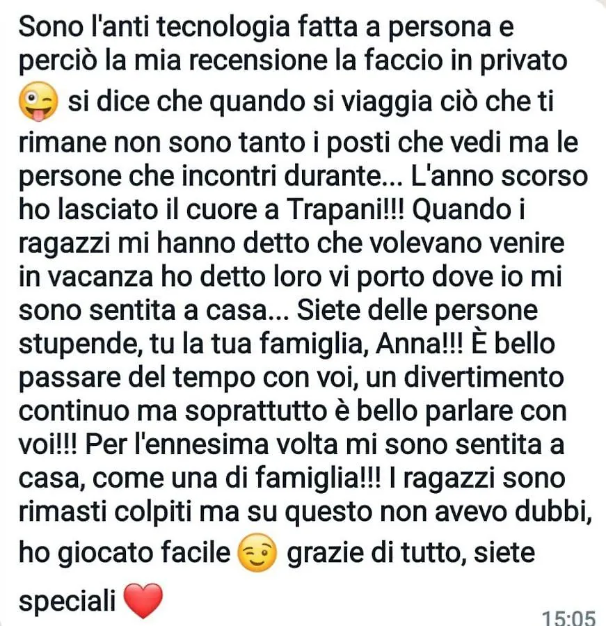 Affittacamere Bianco Dormire Trapani